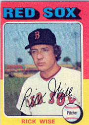1975 Topps Baseball Cards      056      Rick Wise